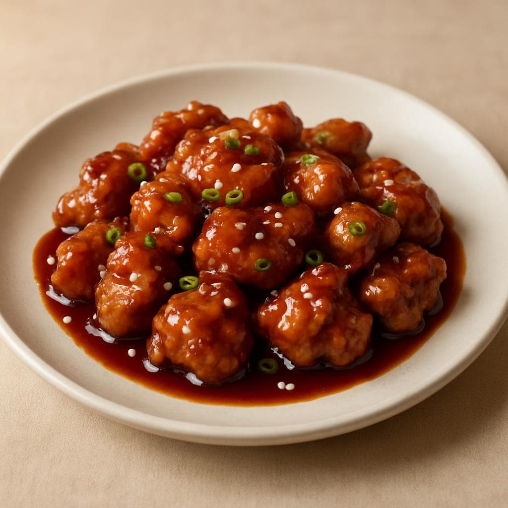 General Tso's chicken from Best Buffet & Grill in Wood River, IL
